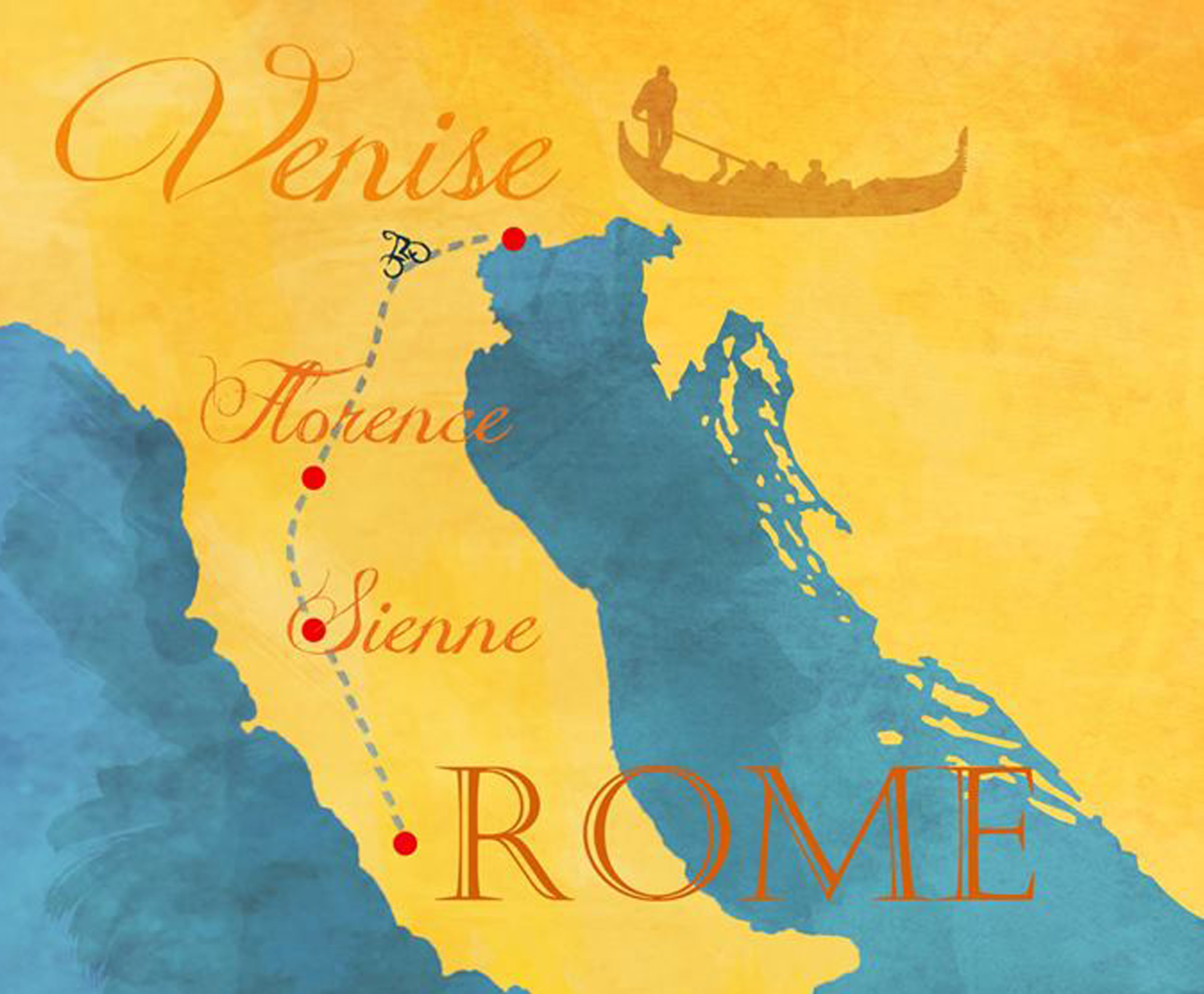 Reconnaissance Venise-Rome !